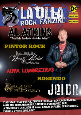 AL ATKINS “Vocalista Fundador De Judas Priest” PINTOR ROCK