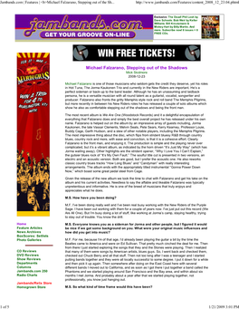 Jambands.Com | Features | &lt;