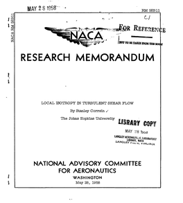 Research Memorandum