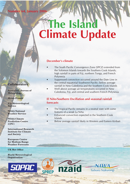 The Island Climate Update