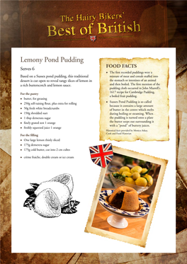 Lemony Pond Pudding