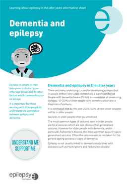 Dementia and Epilepsy