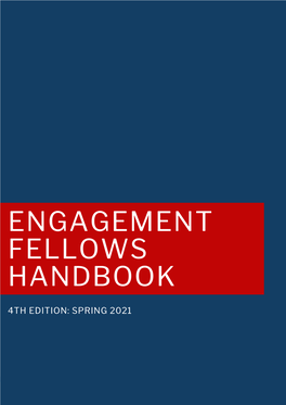 Engagement Fellows Handbook