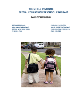 The Shield Institute Special Education Preschool Program