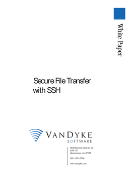 Transferring Files Safely with Secure Shell