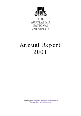 Annual Report 2001