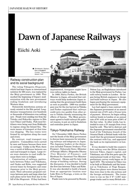 “Dawn of Japanese Railways”, Japan Railway