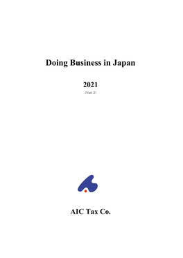 Doing Business in Japan