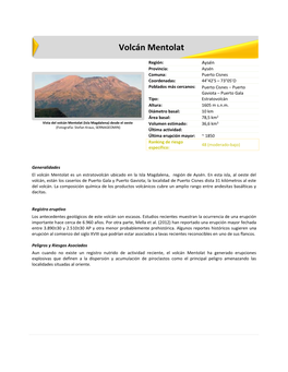 Volcán Mentolat