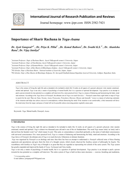 International Journal of Research Publication and Reviews Vol (2) Issue (1) (2021) Page 81-85