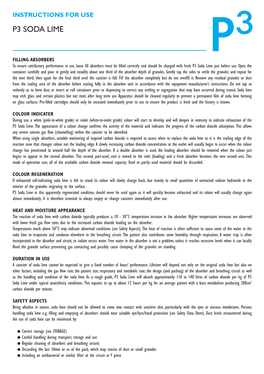 P3 Soda Lime Instructions for Use Medical.Pdf