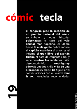 El Congreso Pide La Creación De Un Premio Nacional Del Cómic