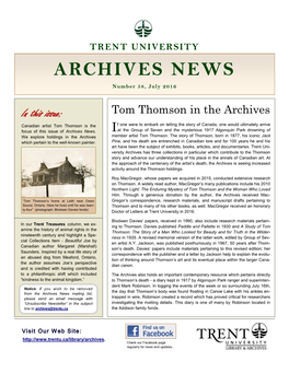 Archives News