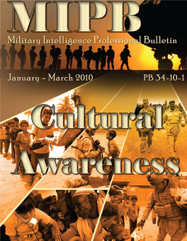 Military Intelligence Professional Bulletin, January-March 2010