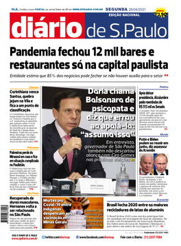 Pandemia Fechou 12 Mil Bares E Restaurantes Só Na Capital Paulista Entidade Estima Que 85% Dos Negócios Pode Fechar Se Não Houver Auxílio Para O Setor P4