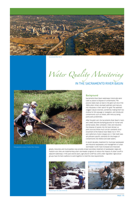 Water Quality Monitoring in the Sacramento River Basin