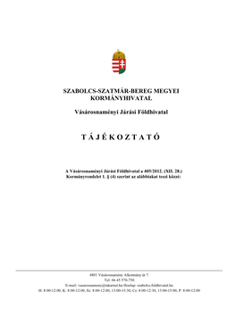 Tájékoztató Vásárosnamény.Pdf