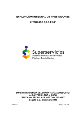 Informe De Riesgo De Las Empresas Del Sector