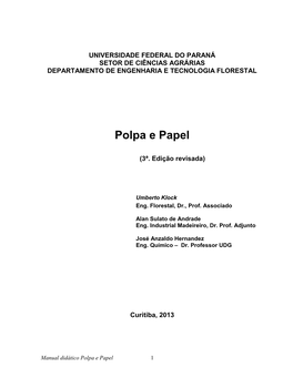 Polpa E Papel