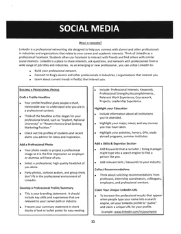 Social Media Resource