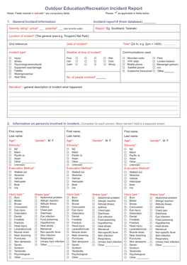 New Zealand 4.5 Outdoor Ed NID Report Form.Pdf