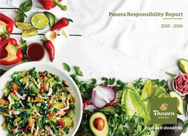 Panera Responsibility Report