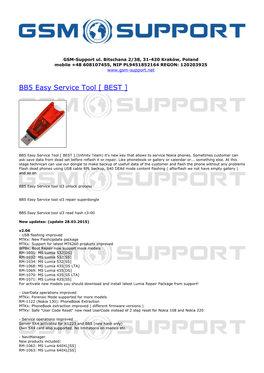 BB5 Easy Service Tool [ BEST ]