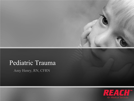 Pediatric Trauma