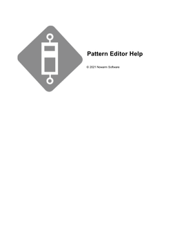 Pattern Editor Help