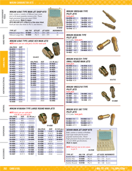 Mikuni Hsr40 Hsr42 Hsr45 Jet Assortments