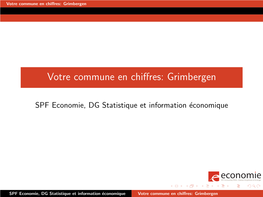 Votre Commune En Chiffres: Grimbergen