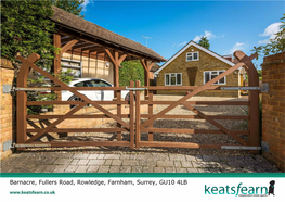 Barnacre, Fullers Road, Rowledge, Farnham, Surrey, GU10 4LB *OPEN HOUSE 6TH & 7TH NOV * Stunning Detached Blue LED Lights to the Kickboards