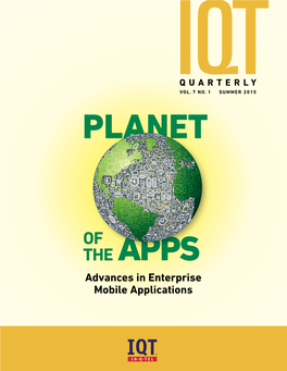 Summer 2015 Planet of the Apps