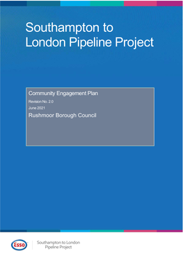 Community Engagement Plan