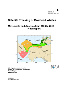 Satellite Tracking of Bowhead Whales