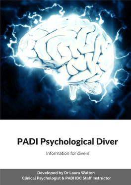 PADI Psychological Diver