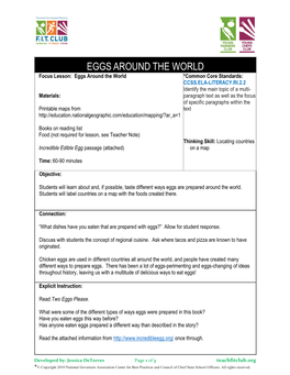 Eggs Around the World