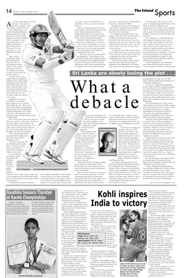 Kohli Inspires India to Victory