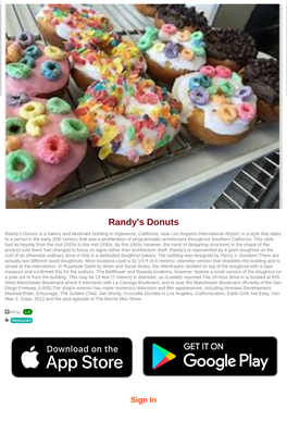 Randy's Donuts