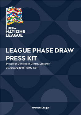 UEFA Nations League: League Phase Draw Press