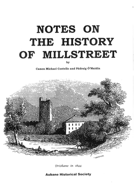 Notes on the History of Millstreet