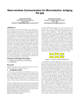 Nano-Wireless Communication for Microrobotics: Bridging the Gap