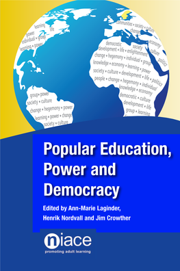 Popular Education, Power and Democracy
