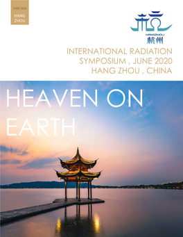 IRS 2020 Proposal Hangzhou, China