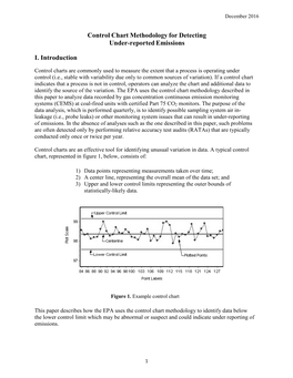 Control Chart Methodology for Detecting Under-Reported Emissions