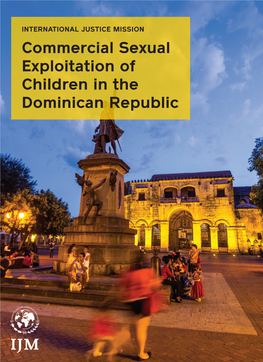 Commercial Sexual Exploitation of Children in the Dominican Republic