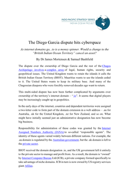 The Diego Garcia Dispute Hits Cyberspace As Internet Domains Go, .Io Is a Money Spinner