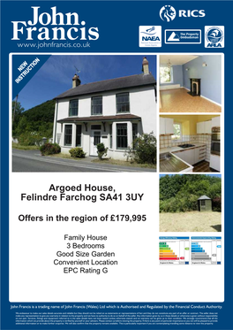 Argoed House, Felindre Farchog SA41 3UY