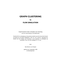 Graph Clustering