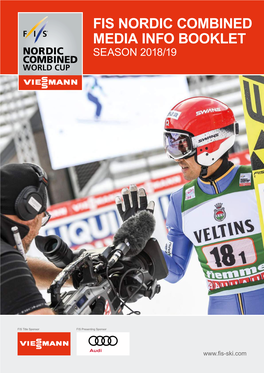 Fis Nordic Combined Media Info Booklet Season 2018/19